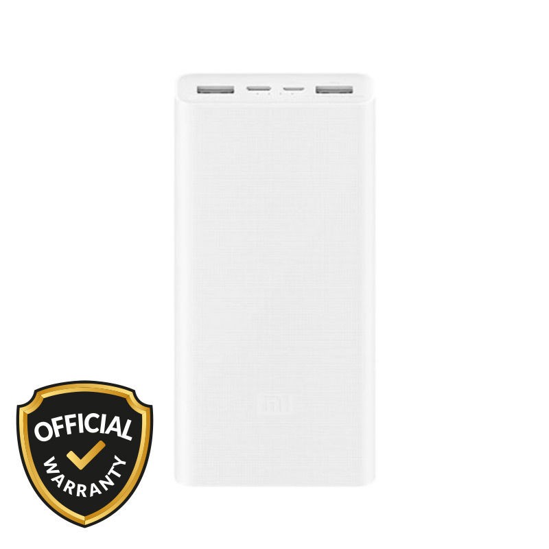 MI V3 20000mAh 18W USB-C With QC 3 Fast Charging Power Bank